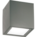 Ideal Lux - Lampă spot de exterior TECHO 1xGU10/20W/230V 9x9 cm IP54 antracit
